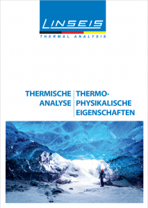 Linseis Produktkatalog Thermische Analyse Gesamt Deutsch